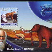 Guinea - Bissau 2007 Charles Darwin perf souvenir sheet unmounted mint