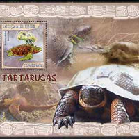 Mozambique 2007 Turtles perf souvenir sheet unmounted mint Yv 174