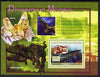 Guinea - Conakry 2007 Dinosaurs & Minerals perf souvenir sheet #3 unmounted mint Yv 569