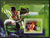 Guinea - Conakry 2007 Endangered Animals & Scouts perf souvenir sheet #3 unmounted mint Yv 572