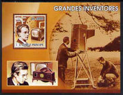 St Thomas & Prince Islands 2007 Great Inventors - John Logie Baird perf s/sheet containing 1 value unmounted mint