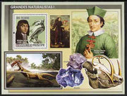 St Thomas & Prince Islands 2008 Famous Naturalists #1 perf s/sheet containing 1 value unmounted mint