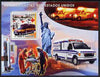 St Thomas & Prince Islands 2008 Ambulances of USA - Red Cross perf s/sheet containing 1 value unmounted mint