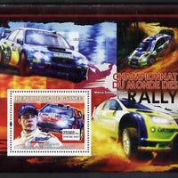 Guinea - Conakry 2007 Sports - Rallying perf souvenir sheet unmounted mint Yv 460