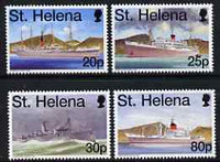 St Helena 1998 Union Castle Mail Ships (2nd series) set of 4 unmounted mint, SG 757-60