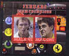 Malawi 2008 Ferrari Team Formula 1 Champions #2 - Berger & Alesi perf sheetlet containing 2 values fine cto used