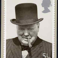 Great Britain 1974 Churchill Commemoration PHQ card unused and pristine