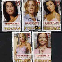 Touva 2006 Stars from Desperate Housewifes perf set of 5 unmounted mint