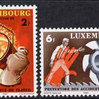 Luxembourg 1980 Prevention of Accidents perf set of 2 unmounted mint SG 1049-50