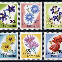 Rumania 1975 Botanical Conference set of 6 unmounted mint, SG 4157-62,,Mi 3285-90*