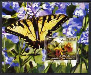 Somalia 2006 Orchids & Butterflies #1 perf s/sheet unmounted mint