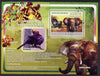 Guinea - Bissau 2008 African Elephants and Birds (with orchids) perf souvenir sheet unmounted mint