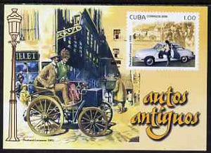 Cuba 2008 Vintage Cars imperf s/sheet unmounted mint