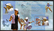 Congo 2006 Belgian Sports Personalities perf s/sheet containing 1 value (Justine-Henin Hardenne) unmounted mint