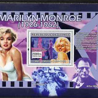 Guinea - Conakry 2007 Marilyn Monroe perf souvenir sheet (The Seven Year Itch) unmounted mint Yv 642