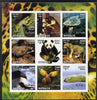 Somalia 2002 Wildlife imperf sheetlet containing 9 values unmounted mint. Note this item is privately produced and is offered purely on its thematic appeal