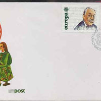 Ireland 1985 Europa - Music Year set of 2 on illustrated cover with first day cancels