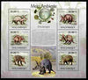 Mozambique 2010 The Environment - Aardvarks large perf sheetlet containing 6 vaues unmounted mint Michel 3578-83