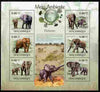 Mozambique 2010 The Environment - Elephants large perf sheetlet containing 6 vaues unmounted mint Michel 3542-47