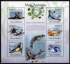 Mozambique 2010 The Environment - Seals & Sea Lions large perf sheetlet containing 6 vaues unmounted mint Michel 3602-07