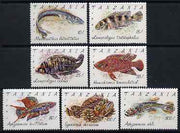 Tanzania 1992 Fishes perf set of 7 unmounted mint, SG 1136-42