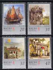 Macao 1997 Paintings by Kwok perf set of 4 unmounted mint SG 974-7