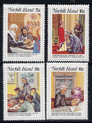 Norfolk Island 1984 Rev George Hunn Nobbs set of 4 unmounted mint, SG 352-55