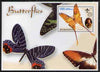 Afghanistan 2001 Butterflies #03 perf s/sheet (also showing Baden Powell and Scout & Guide Logos) unmounted mint. Note this item is privately produced and is offered purely on its thematic appeal, it has no postal validity