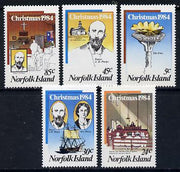 Norfolk Island 1984 Christmas (Methodist Church) set of 5 unmounted mint, SG 347-51