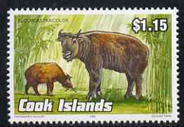 Cook Islands 1992 Endangered Species - Takin $1.15 perf unmounted mint, SG 1300