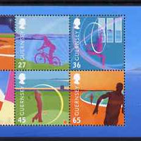 Guernsey 2003 Island Games perf m/sheet unmounted mint, SG MS 990