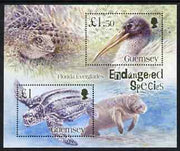 Guernsey 2006 Endangered Species of the Florida Everglades perf m/sheet unmounted mint, SG MS 1096