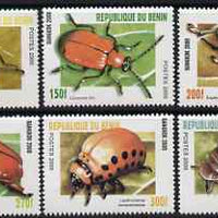 Benin 2000 Insects perf set of 6 unmounted mint. Note this item is privately produced and is offered purely on its thematic appeal