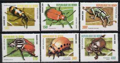 Benin 2000 Insects perf set of 6 unmounted mint. Note this item is privately produced and is offered purely on its thematic appeal