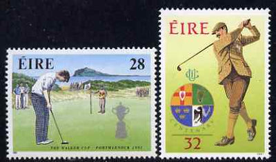 Ireland 1991 Golf Commemorations set of 2 unmounted mint, SG 814-15