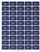 New Hebrides - English 1967 Lionfish 60c new value definitive complete folded sheet of 50 unmounted mint, SG 129