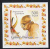 Guinea - Bissau 2006 Mahatma Gandhi #4 individual imperf deluxe sheet unmounted mint. Note this item is privately produced and is offered purely on its thematic appeal