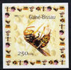 Guinea - Bissau 2001 Bees #6 individual imperf deluxe sheet unmounted mint. Note this item is privately produced and is offered purely on its thematic appeal