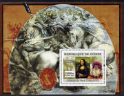 Guinea - Conakry 2007 Italian Painters (Leonardo da Vinci) perf souvenir sheet unmounted mint