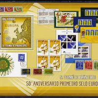 St Thomas & Prince Islands 2006 50th Anniversary of First Europa Stamp perf souvenir sheet unmounted mint, Mi BL 538