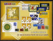 St Thomas & Prince Islands 2006 50th Anniversary of First Europa Stamp perf souvenir sheet unmounted mint, Mi BL 538