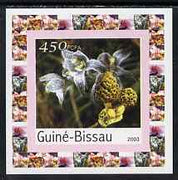 Guinea - Bissau 2003 Orchids & Fungi #1 individual imperf deluxe sheet unmounted mint, as Mi 2087