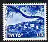 Israel 1971-79 Landscapes £1.30 Zefat with two phosphor bands unmounted mint SG 508ap