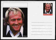 Palatine (Fantasy) Personalities - Jack Nicklaus (golf) postal stationery card unused and fine