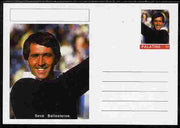 Palatine (Fantasy) Personalities - Seve Ballesteros (golf) postal stationery card unused and fine