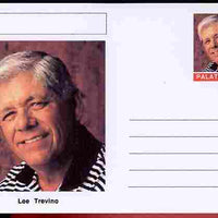 Palatine (Fantasy) Personalities - Lee Trevino (golf) postal stationery card unused and fine