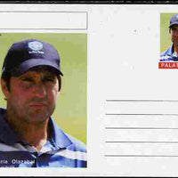 Palatine (Fantasy) Personalities - Jose Maria Olazabal (golf) postal stationery card unused and fine