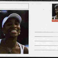 Palatine (Fantasy) Personalities - Venus Williams (tennis) postal stationery card unused and fine