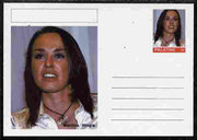 Palatine (Fantasy) Personalities - Martina Hingis (tennis) postal stationery card unused and fine