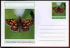 Chartonia (Fantasy) Butterflies - Chequered Skipper (Carterocephalus palaemon) postal stationery card unused and fine